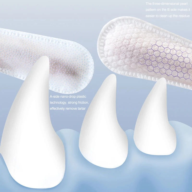 Pet tooth cleaning wet towel double tooth cleaning finger cover cat oral cavity dog tooth cleaning fresh breath products