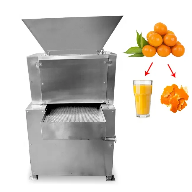Automatic Industrial Citrus Juicer Commercial Lemon Zester Peeler