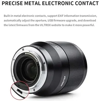 Viltrox 85mm F1.8 Auto Focus Full Frame Camera Lens for Z Mount Camera Z5 Z6 Z7 Z50 Z6II Z7II detail image