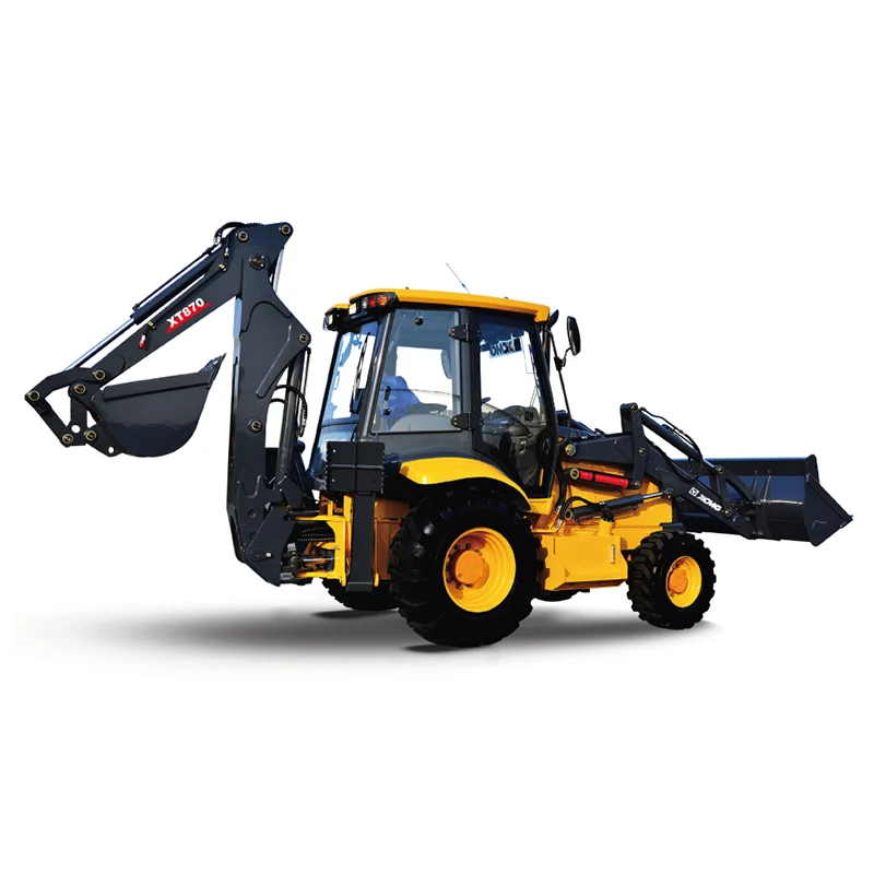 Excellent Stability 9 Ton Chenggong 866HTC Backhoe Loader Easy Maintenance