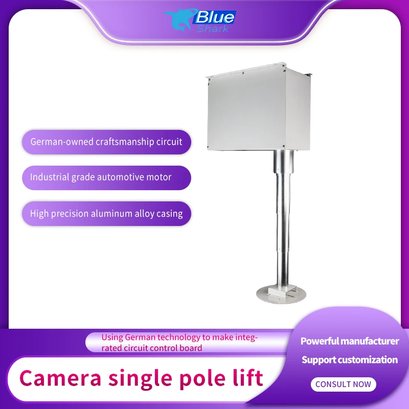 Customize Stroke Ceiling Hidden Motorized Camera Projector Lift Mini Projector Bracket Ceiling Hanger Lift for Meeting Room