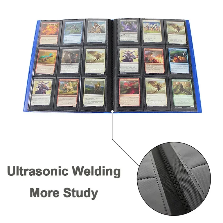 Customize Trading Card Binder Portable PP Collection Top Loader Card ...