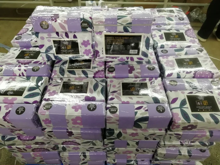 American Home Collection 6 Piece Bed Sheet Set Double Brushed Microfiber Print Sheet Set 14