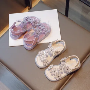 Hot Sale Kids Female Pretty Sandals