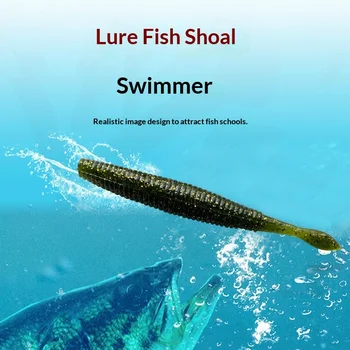 Lure Bionic Artificial Soft Bait Needle-tailed Needlefish Spiral-patterned Stainless Steel 81g Multi-color Fishing Lure – Soft Lure – view 4