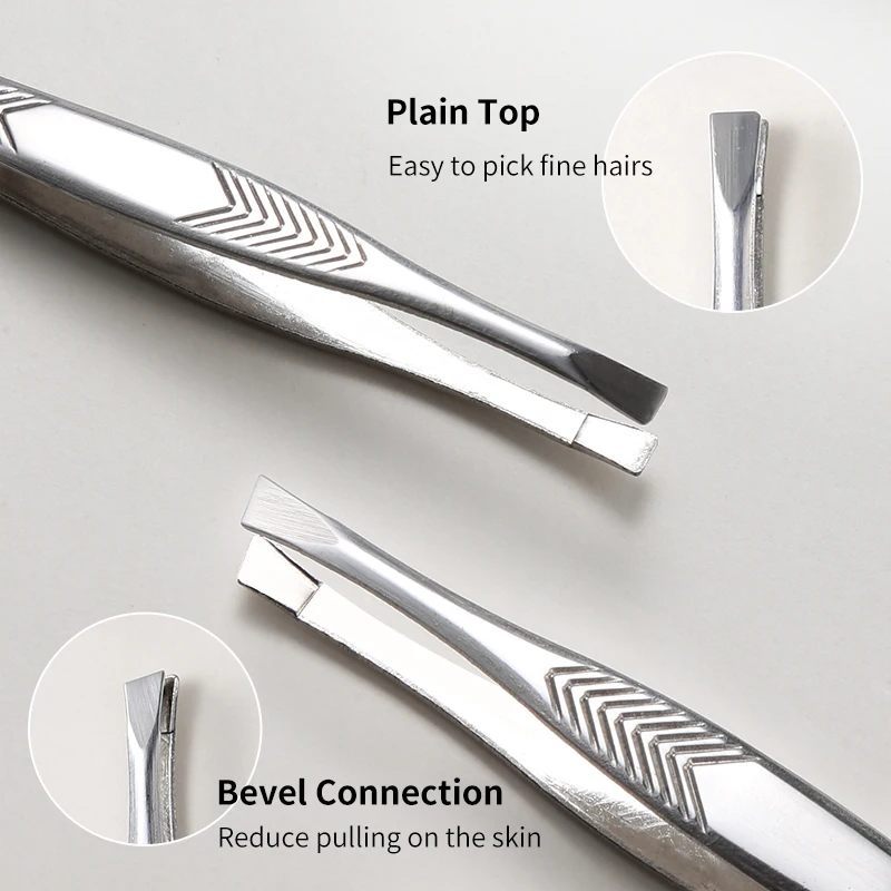 2pcs Pinze Per Sopracciglia Pinzette Per Sopraccig... - Grandado - Foto 10