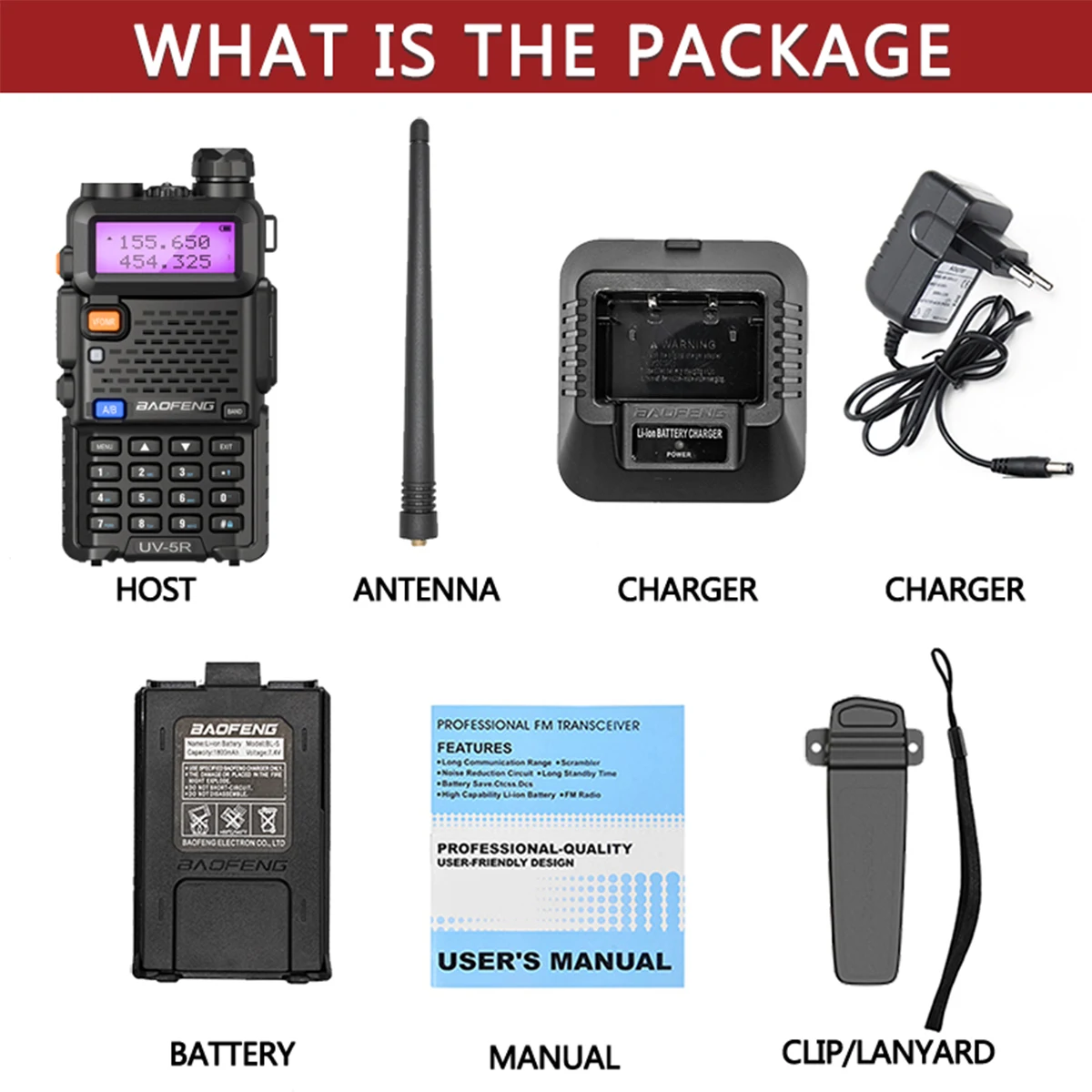 Baofeng Uv-5R Mobile Radio Intercom Communication Spy Devices Subway Equipment Other Hotel Home Security System Walkie Talkie