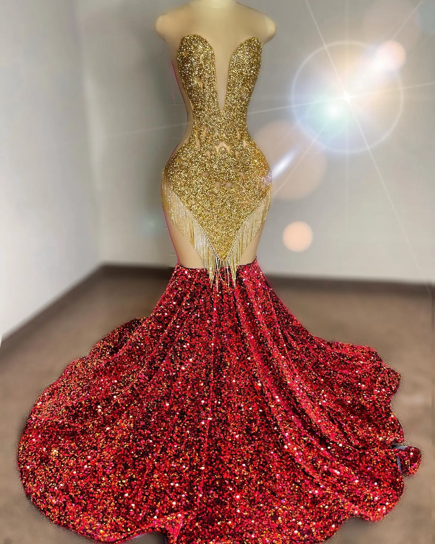 body hugging prom dresses Mermaid Tight Orange Long Prom Dress Formal Gown PSK541 US10 / Custom Color