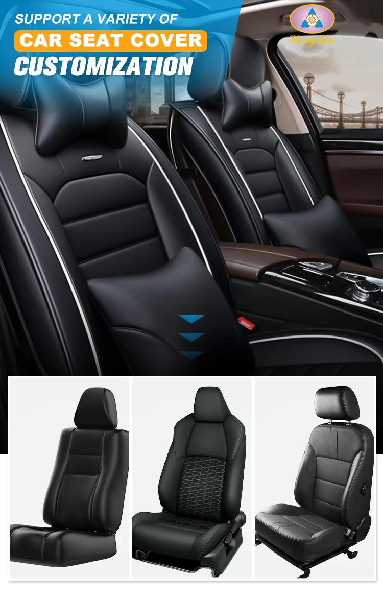 Car Seat Cover Cushion Fabric Polyester 5 Sets Buy Car Seat Cover