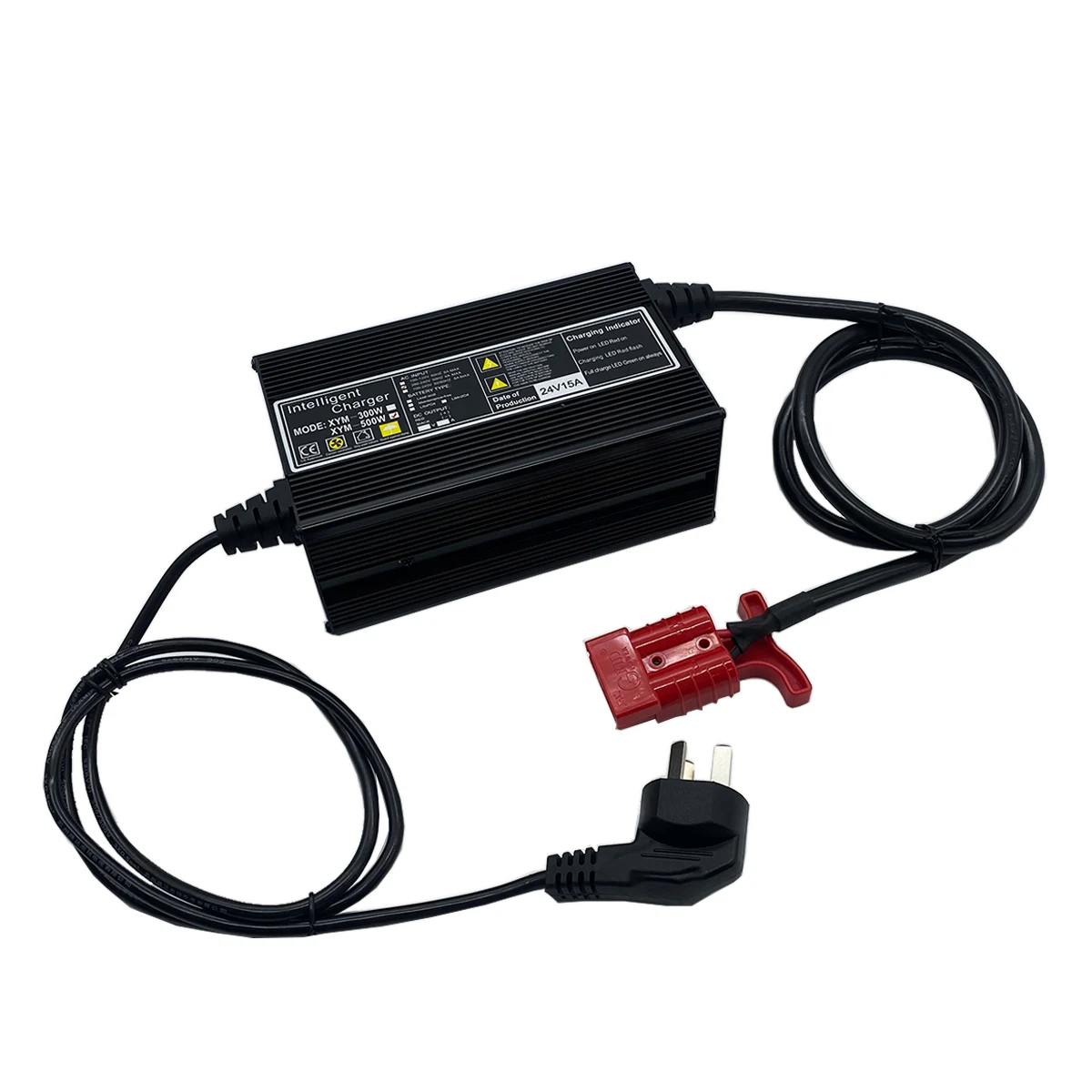Customized High Power Fast Charging 13S 54.6V Lithium Ion Battery Chargers 48v 6A Lifepo4 Charger