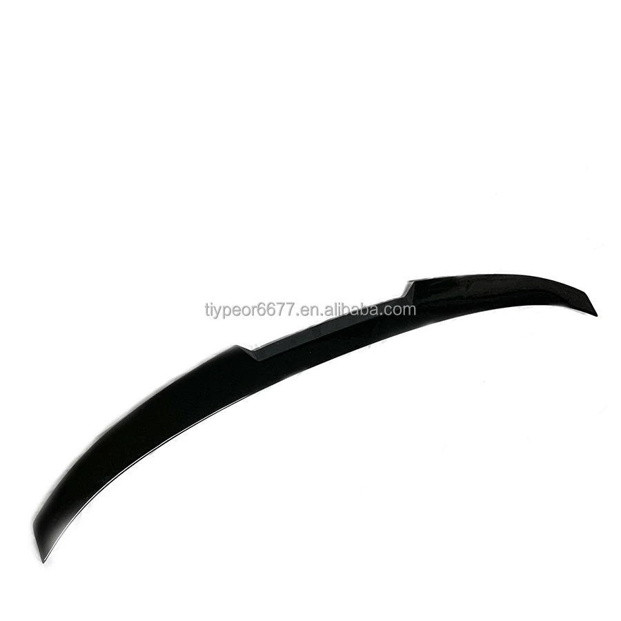 product fit for bmw f30 2013   2018  rear spoiler trunk wing tiypeor abs roof spoiler tail lip wing bar rear trunk spoiler tail wing-5