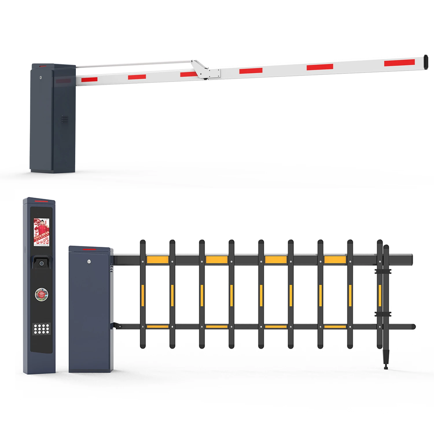Industrial RFID Security Barrier Gate wi