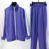 Purple suit