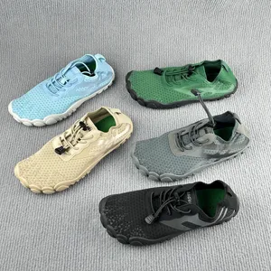 Minimal Zero Drop Wide Toe Box Widen Five-Toe Indoor Outdoor Fitness Training Anti-Slip Breathable Barefoot Shoes Unisex All