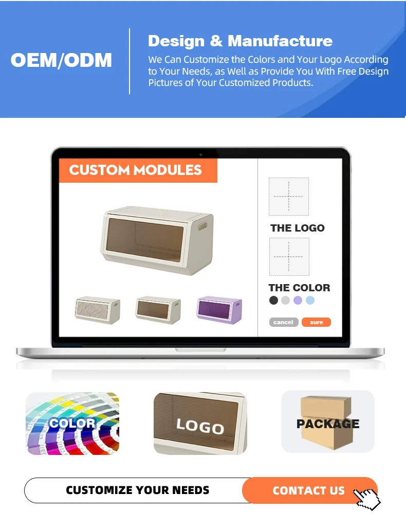 product wanuo bedroom closet organizer stackable bedding storage bin home sloped opening storage bin-6