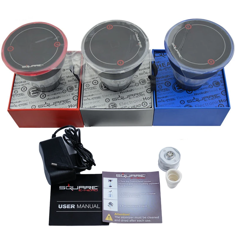 In Stock Hot Selling Premium Rechargeable Hookah Sheesha Electric Head