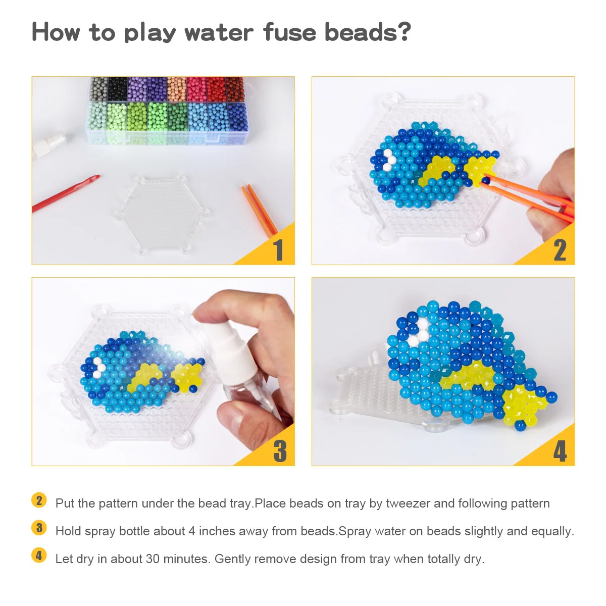 cheap magic water beads puzzle water