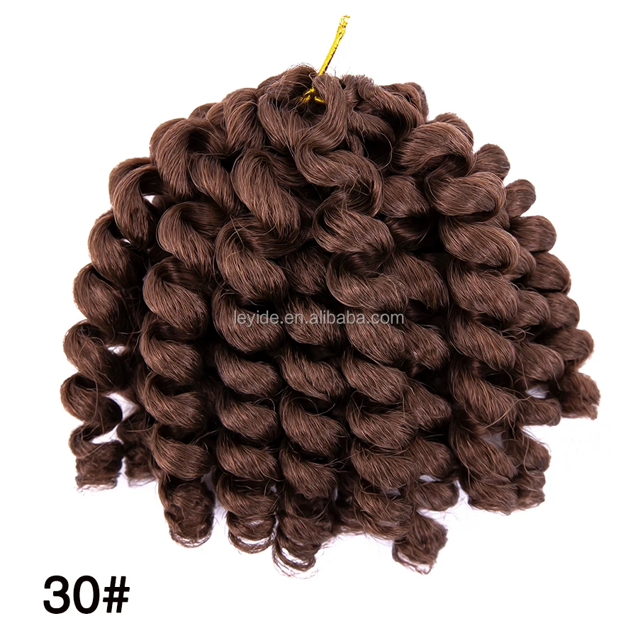 AliLeader Wholesale Jamaican Bounce Crochet Hair Jumpy Wand Curl Synthetic  Crochet Braid Hair| Alibaba.com