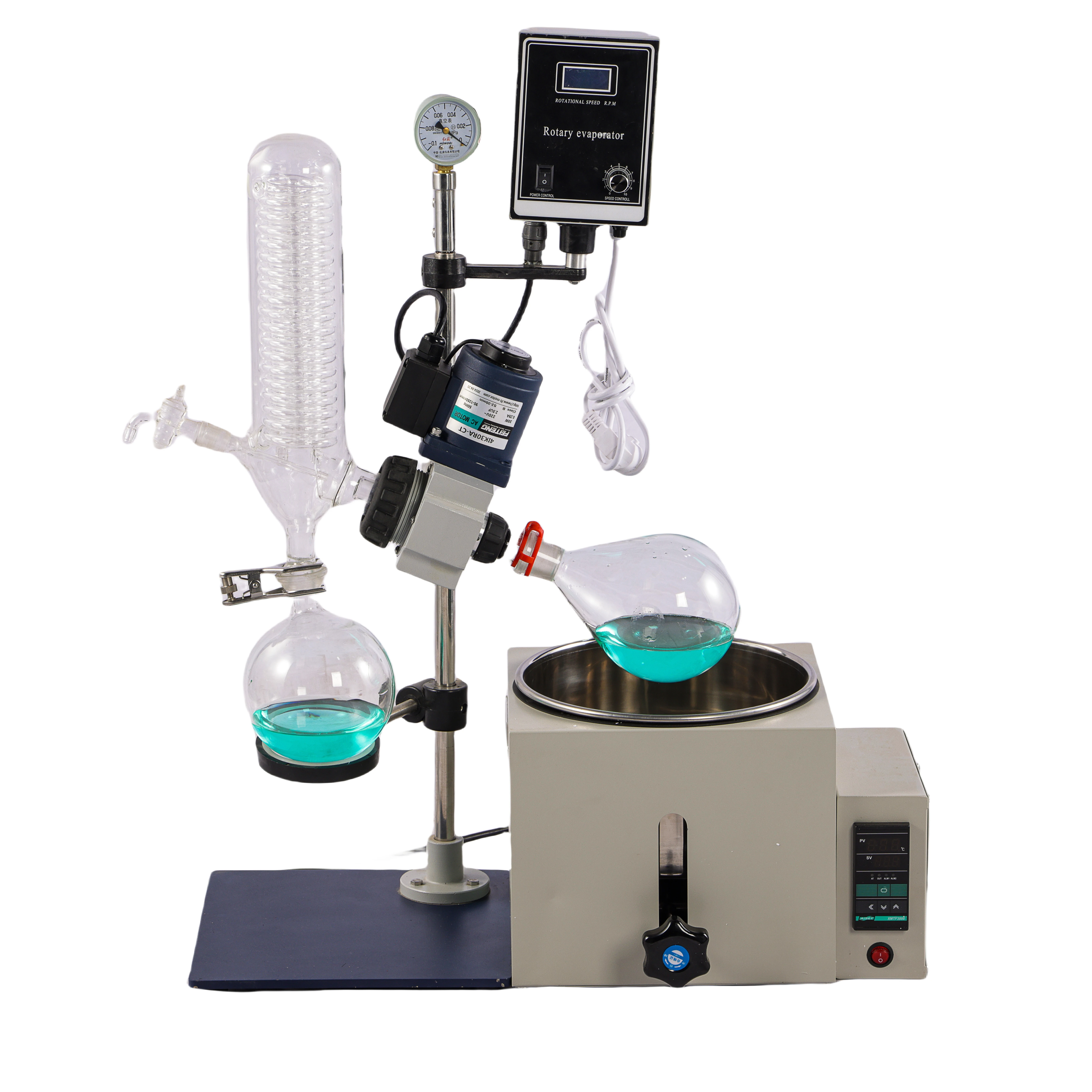 Rotary evaporation apparatus purification crystallization distillation