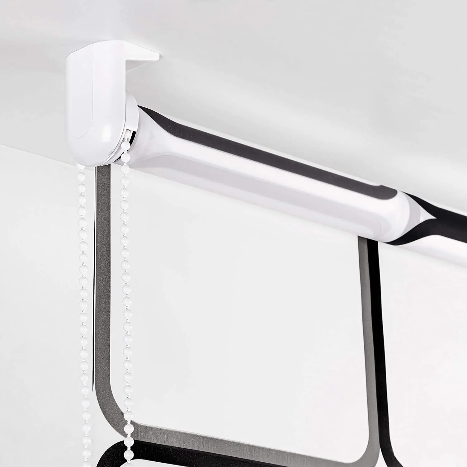 Modern Peva Fabric Wholesale Shower Hookless Shower Curtain Shower Roller Blind Roll Shade