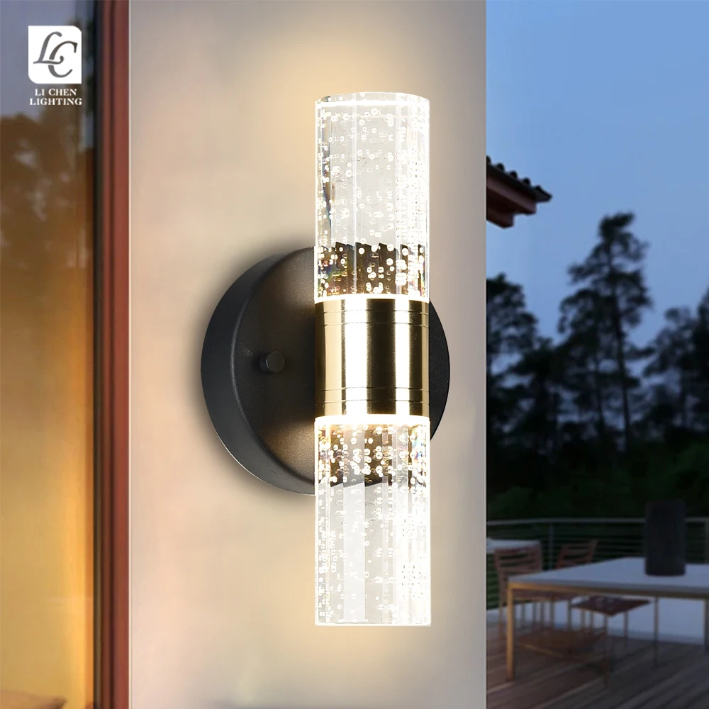 BD48 Indoor Outdoor Modern LED Wall Mounted Lamp  Waterproof Bubble Acrylic IP65 Wall Light Led Outdoor Wall Lamp