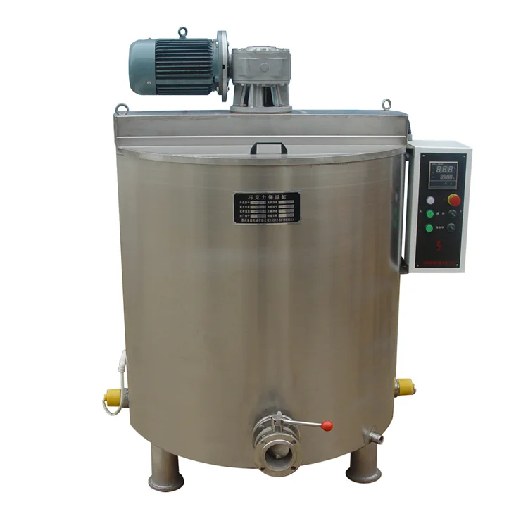 Резервуар для смешивания шоколада с нагревательным держателем