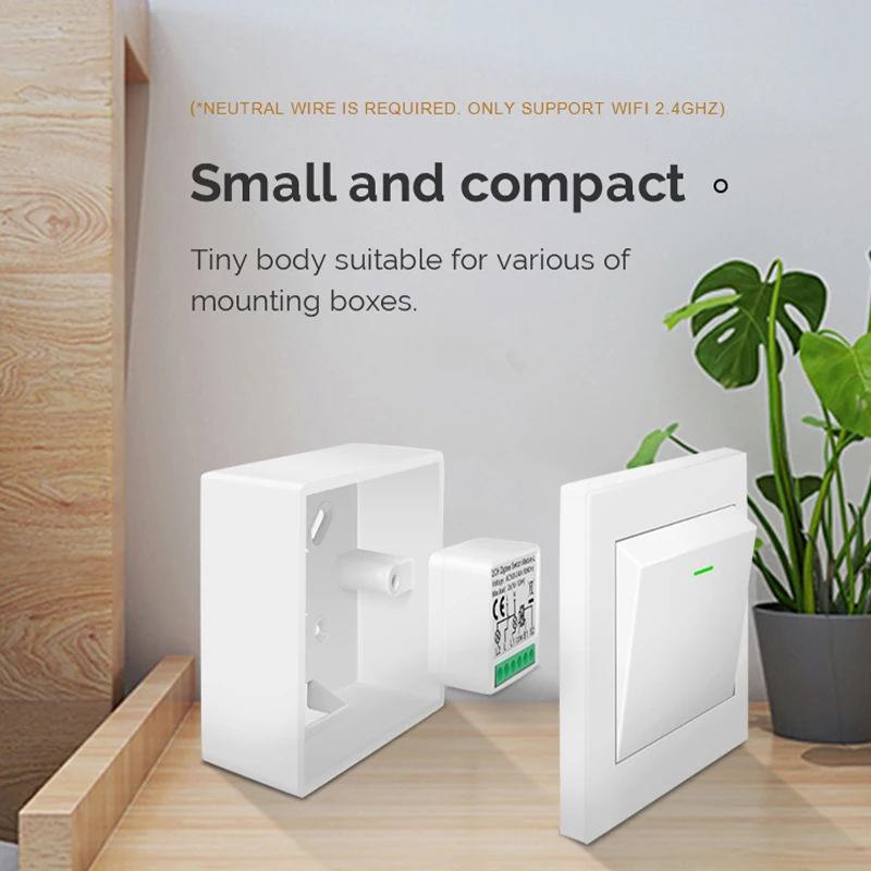 New Type Tuya Smart WiFi/Zigbee Stainless Steel Smart Switch Hotel Push Button Switch No Touch Neutral Wired or with