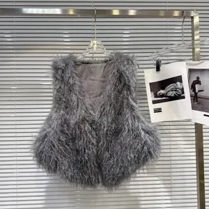 Bettergirl 2026 new Trendy new street imitation lamb fur vest