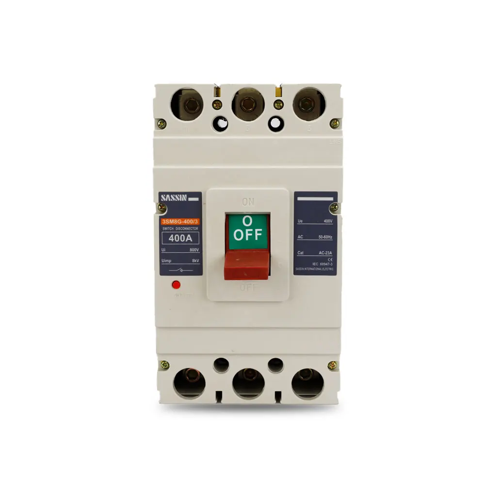 Выключатель цепи в литом корпусе 400A MCCB 3P 3SM8G главный переключатель s100a ~ 630A 4P