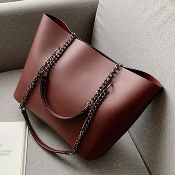 2022 Women PU Leather Messenger Tote Bags Top-Handle Purse Ladies Handbag Elegant Designer Shoulder Bag