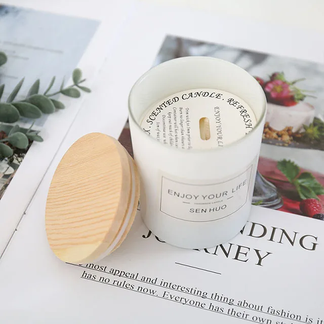 Hot Sale Custom Luxury Aromatic Candles Wholesale Soy Candles Scented