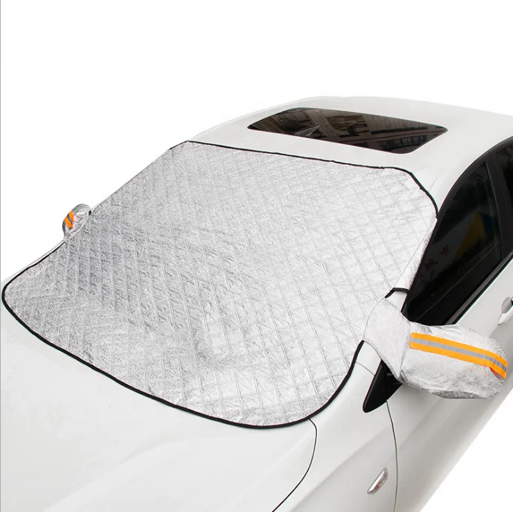 Cheap Foldable Car Windshield Cover Prevent Snow Ice Sun Shade Dust Frost  Freezing Protector Cover Universal For Auto