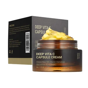 Deep Layer Herbal Face Cream 30ml Vitamin C Infused Green Tea Acne Repair with Blemish Shrinking Pore Tightening Whitening Skin