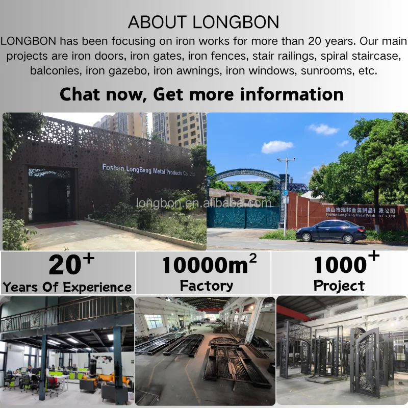 High Quality Wholesale Wrought Iron Fence Panel and Mesh Gate Heat Treated Cheap Iron Fence Gate
