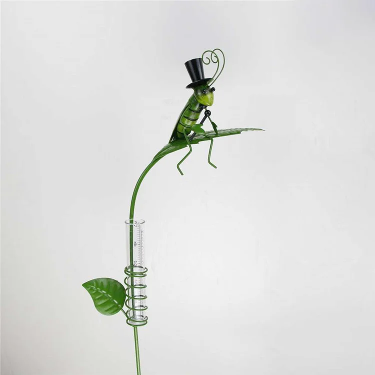 Animal Grasshopper Rain Gauge Stake For  SG81619-32A