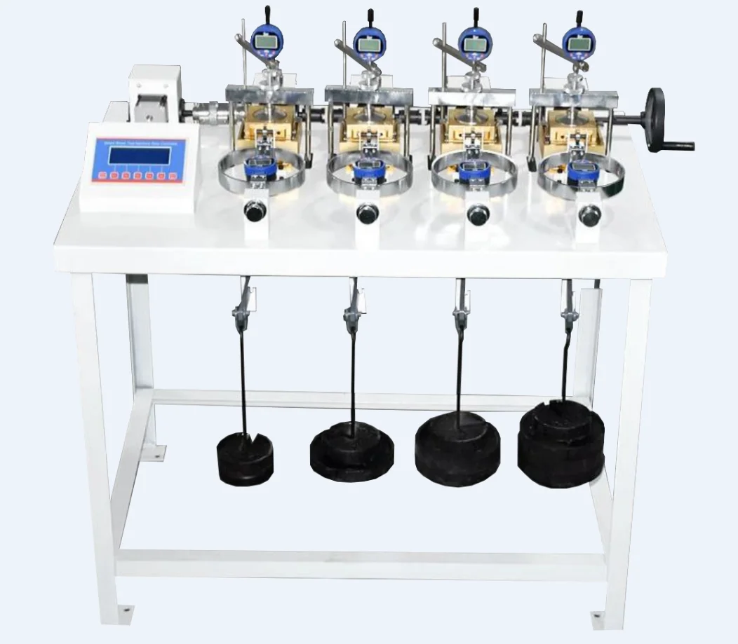 C010 Appareil numérique électrique pour l'essai par cisaillement direct des échantillons de sol tétragéné
