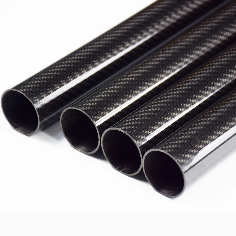 3k 16mm 25mm Carbon Fiber Tube 90mm Carbon Fiber Pipe Tube 60mm 80mm 100mm 120mm 200mm 1000mm 3k