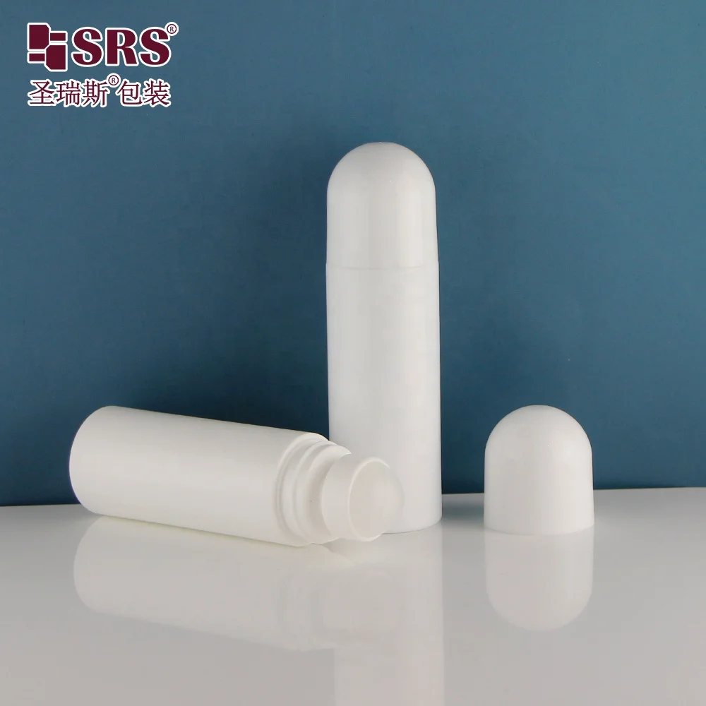 90ml 3oz Empty Roller Ball Deodorant Roll on Bottle Custom Pain Relief Gel Applicator Container