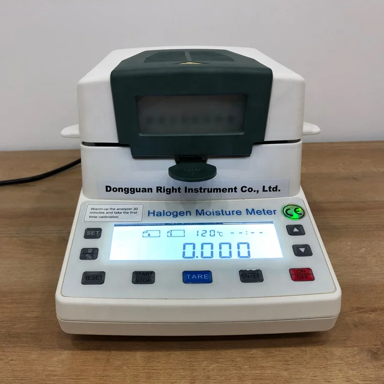 Accuracy 0.01% Digital Infrared Halogen Moisture Analyzer Price
