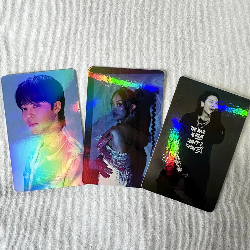 Custom Kpop Hologram Postcard, 5.5x8.5cm UV Printed Card for