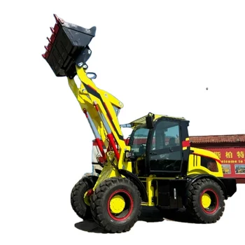 Wholesale Earth-moving Machinery 2024 Mini Diesel Loaders 2.0Ton With EPA Engine quick change pallet forks For Sale