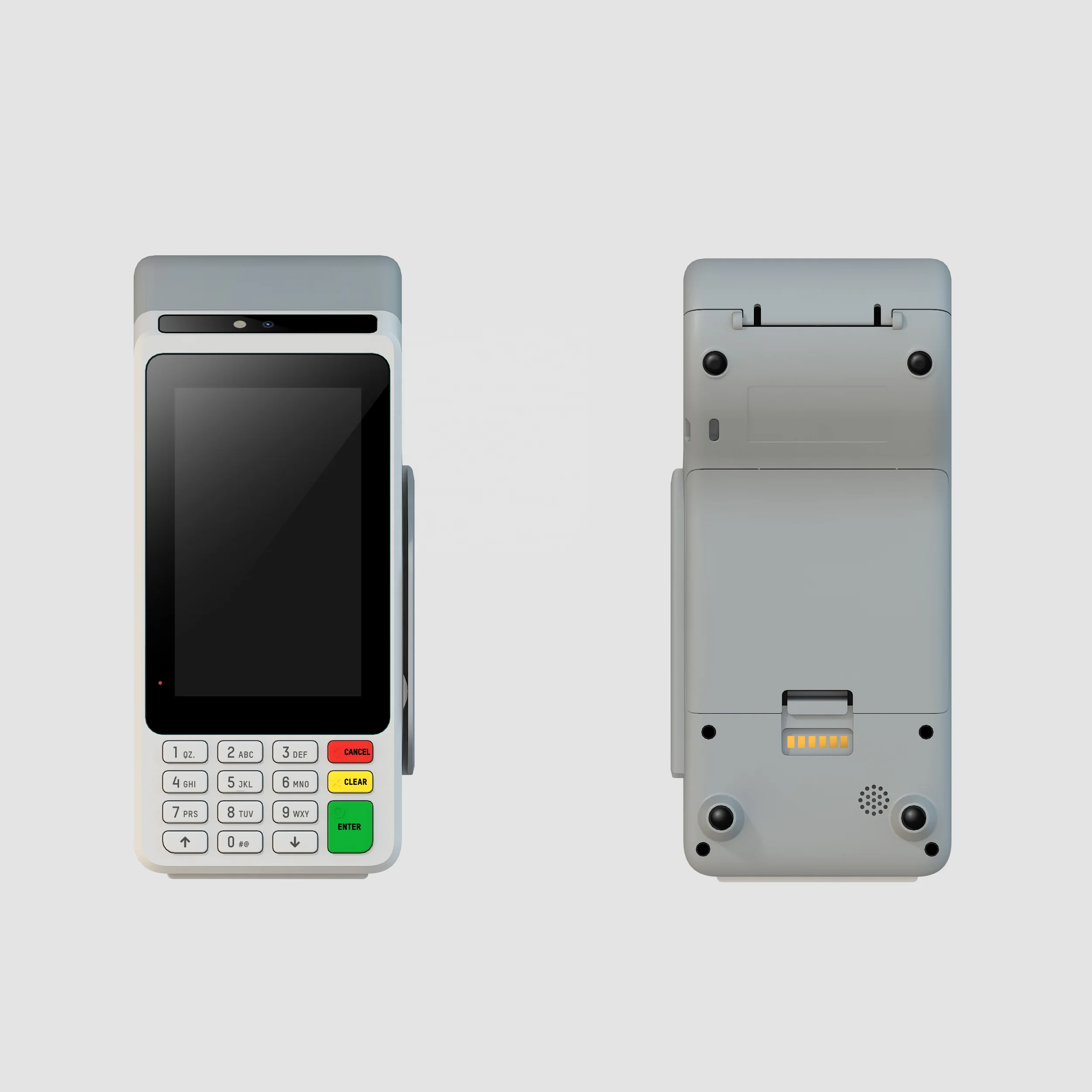 Handheld Pos Restaurant Machine with Printer Android 11 System Smart Pos Terminal with QR Scanner Bank Card Reader Device