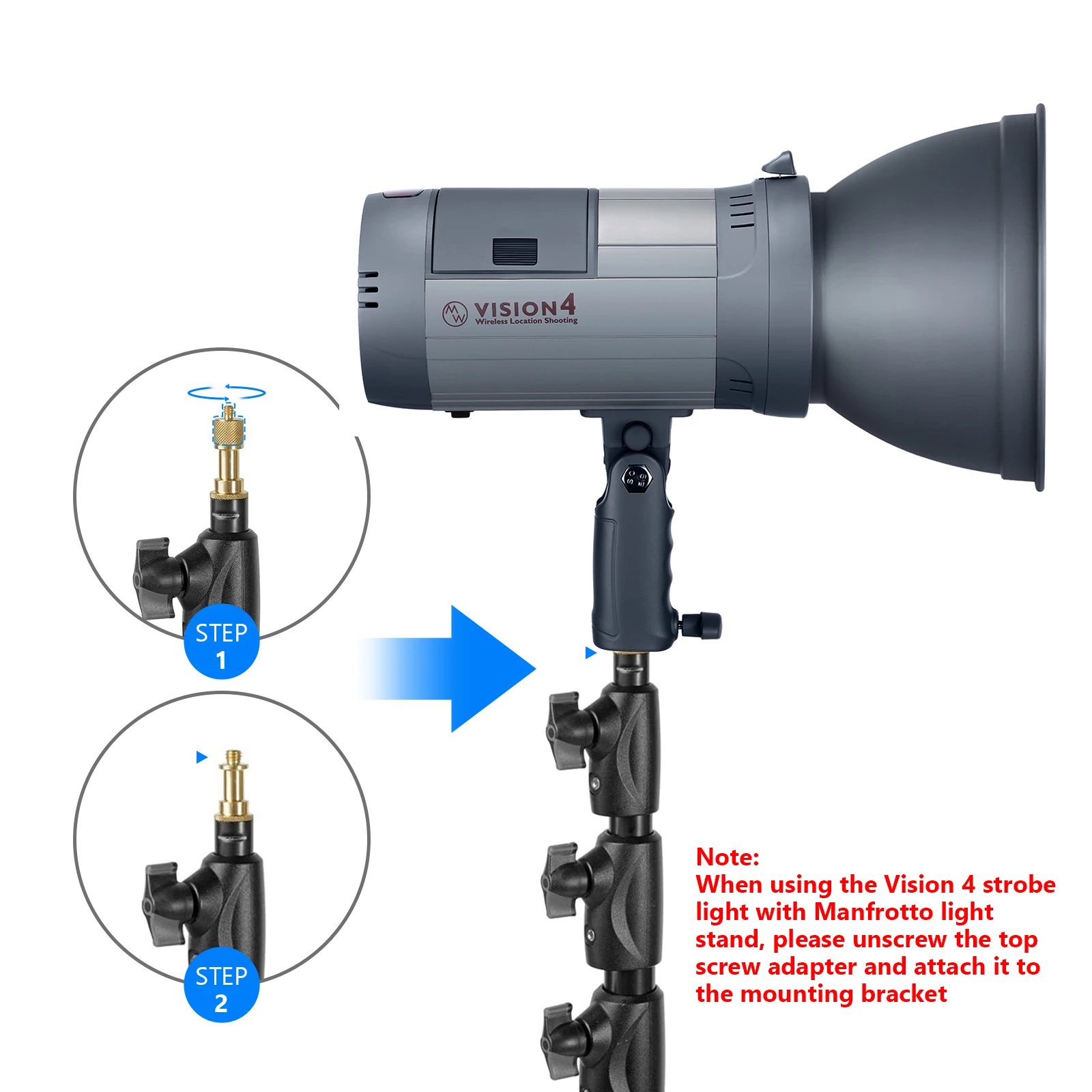 Neewer Vision 4 300w Liion Battery Powered (1000 Full Power Flashes