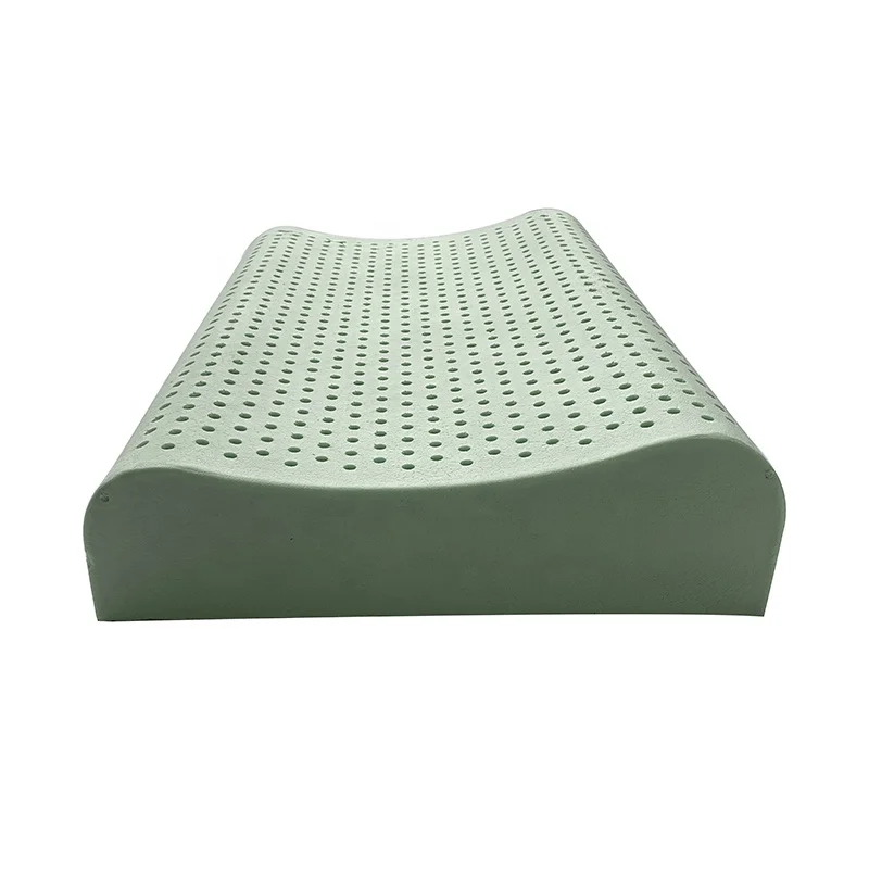 Anti Dust Contour Negative Ion Latex Foam Pillow