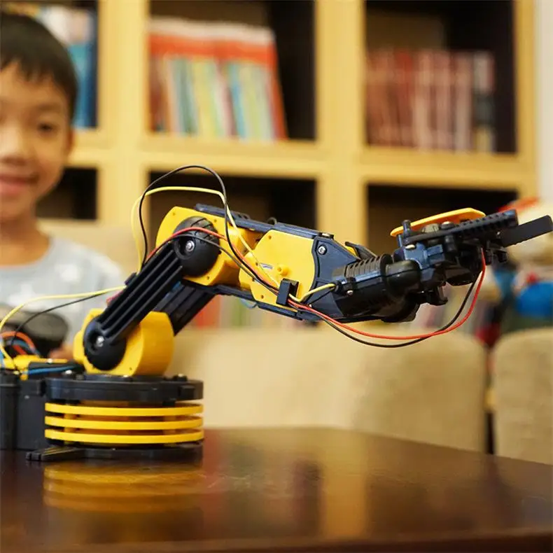 STEM Project Wire Controlled Robotic Arm Kit STEM building toys for kids 13+