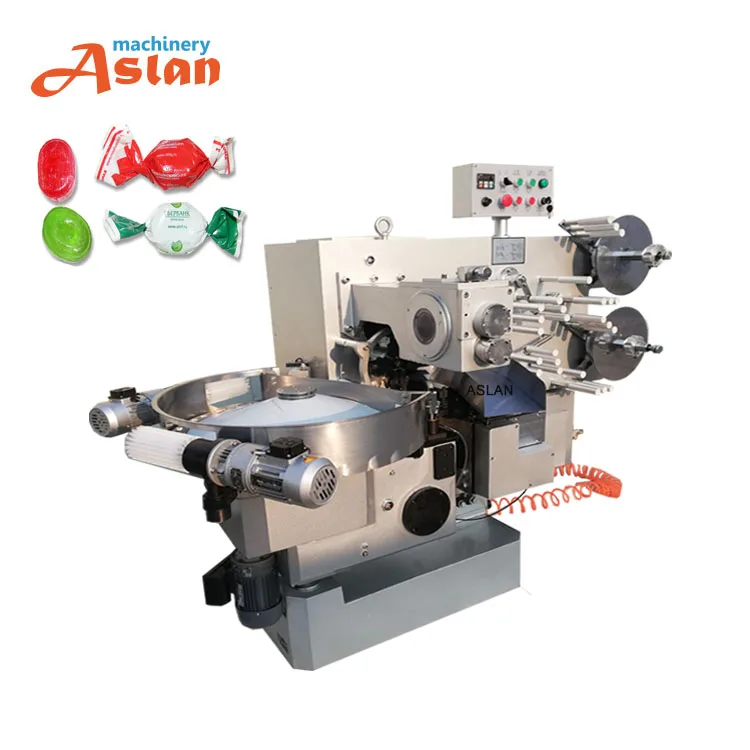 Double Twist Taffy Milk Candy Cut And Wrapping Packing Machine/caramel