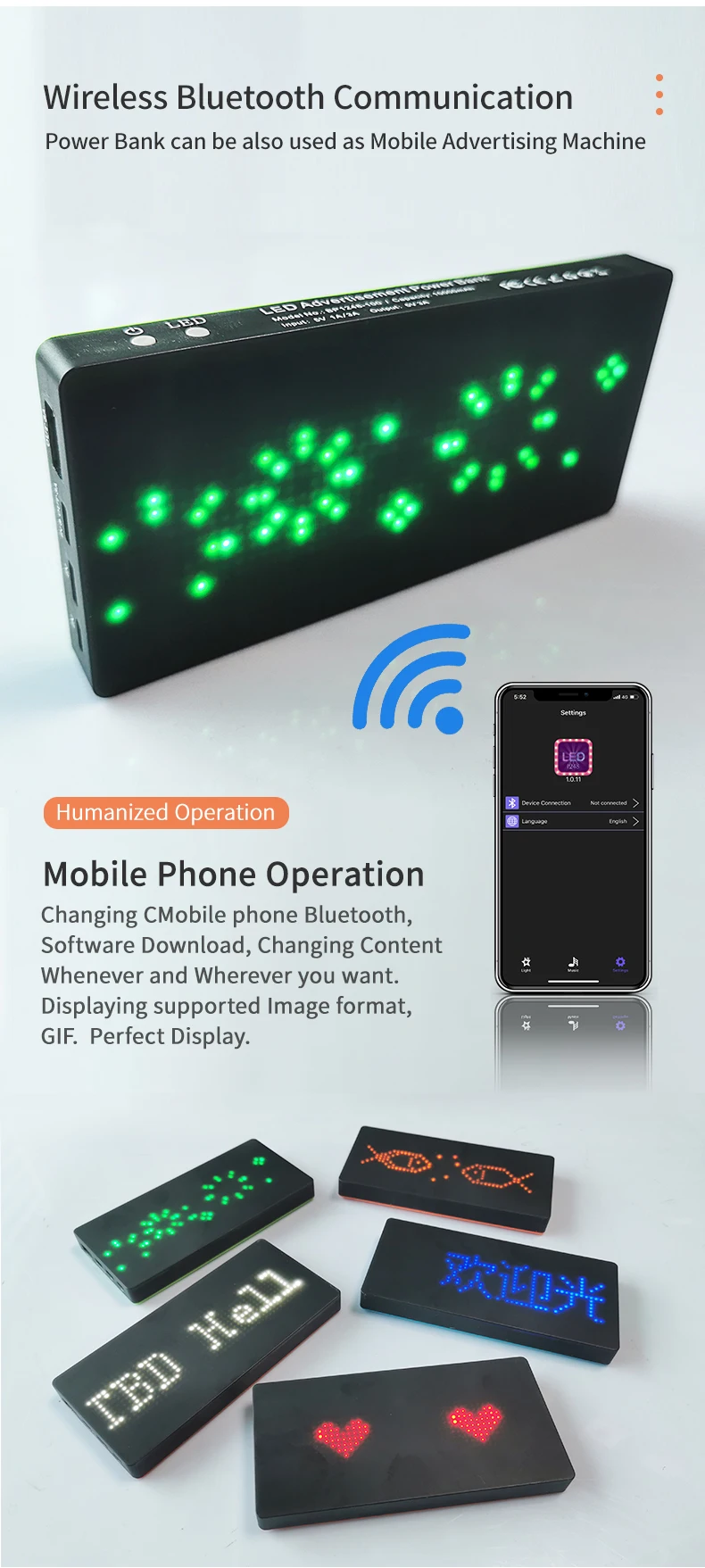 Luminous Highcapacity Led Flashlight 4 Usb Power Banks Solar Charging