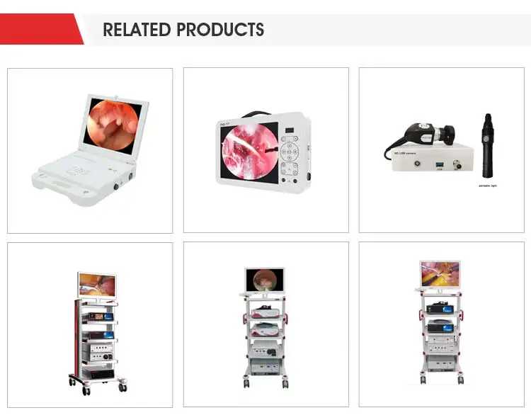 Portable Endoscopy Unit With Rigid Laryngoscope Price From China