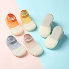 Cotton Shoes Anti-Slip Cotton Baby Socks 6M-2Y Skid Resistance Baby Socks Learn To Walk Low-Cut Baby Socks Shoes