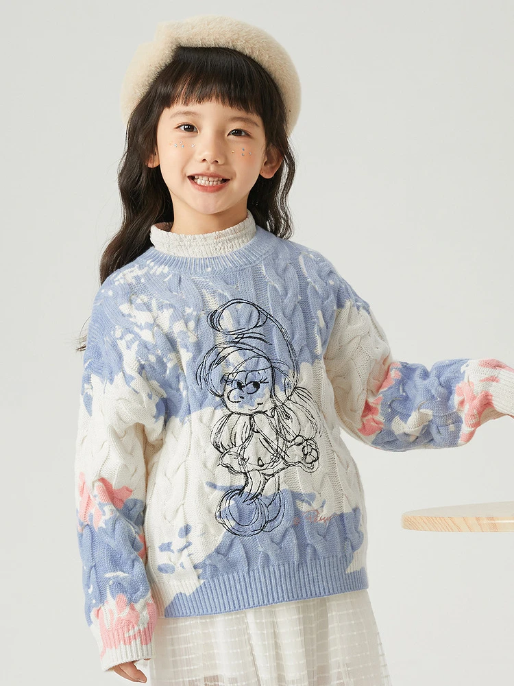 Customized Oem & Odm Kids Sweater Long Sleeve Kids Clothing Knitwear